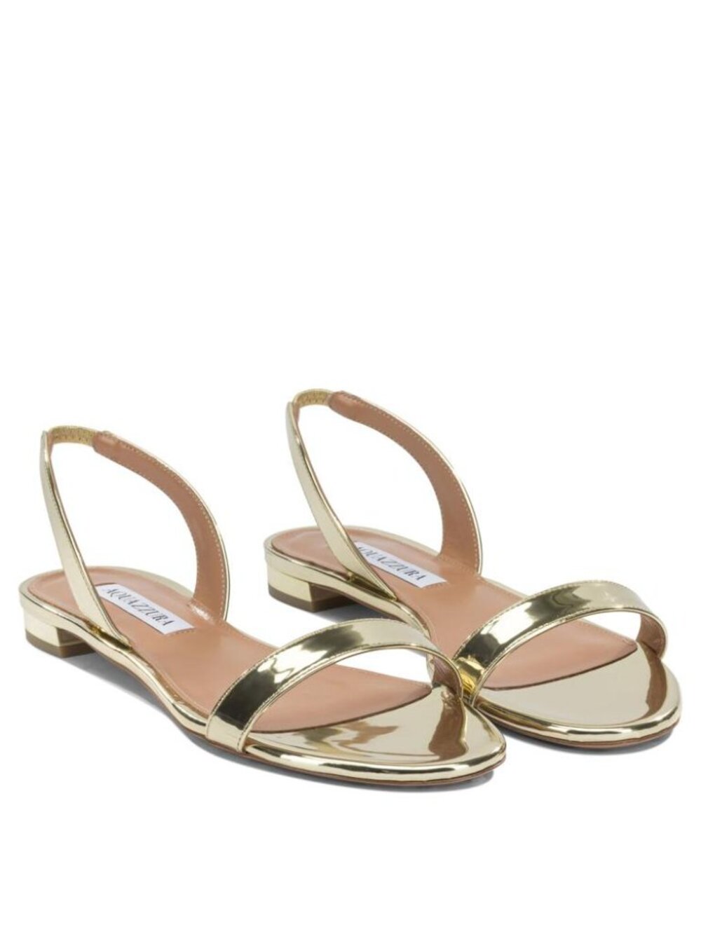 Aquazzura So Nude Flat Low Sandals IT 37 Women - Picture 2 of 5